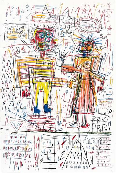 The Figure III - Unsigned Print by Jean-Michel Basquiat 2023 - MyArtBroker