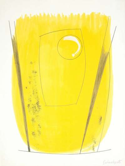 Two Opposing Forms - Signed Print by Barbara Hepworth 1970 - MyArtBroker