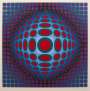 Victor Vasarely: Vega 222 - Signed Print
