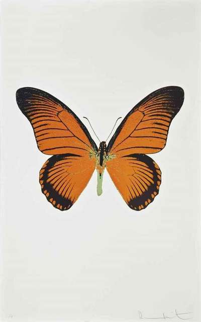 The Souls IV (prairie copper, raven black, leaf green) - Signed Print by Damien Hirst 2010 - MyArtBroker