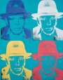 Andy Warhol: Joseph Beuys State III (F. & S. II.244) - Signed Print