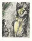 Bathsheba Aux Pieds De David - Signed Print