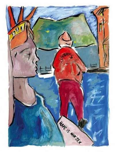 Statue Of Liberty - Signed Print by Bob Dylan 2008 - MyArtBroker