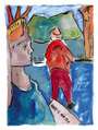 Bob Dylan: Statue Of Liberty - Signed Print