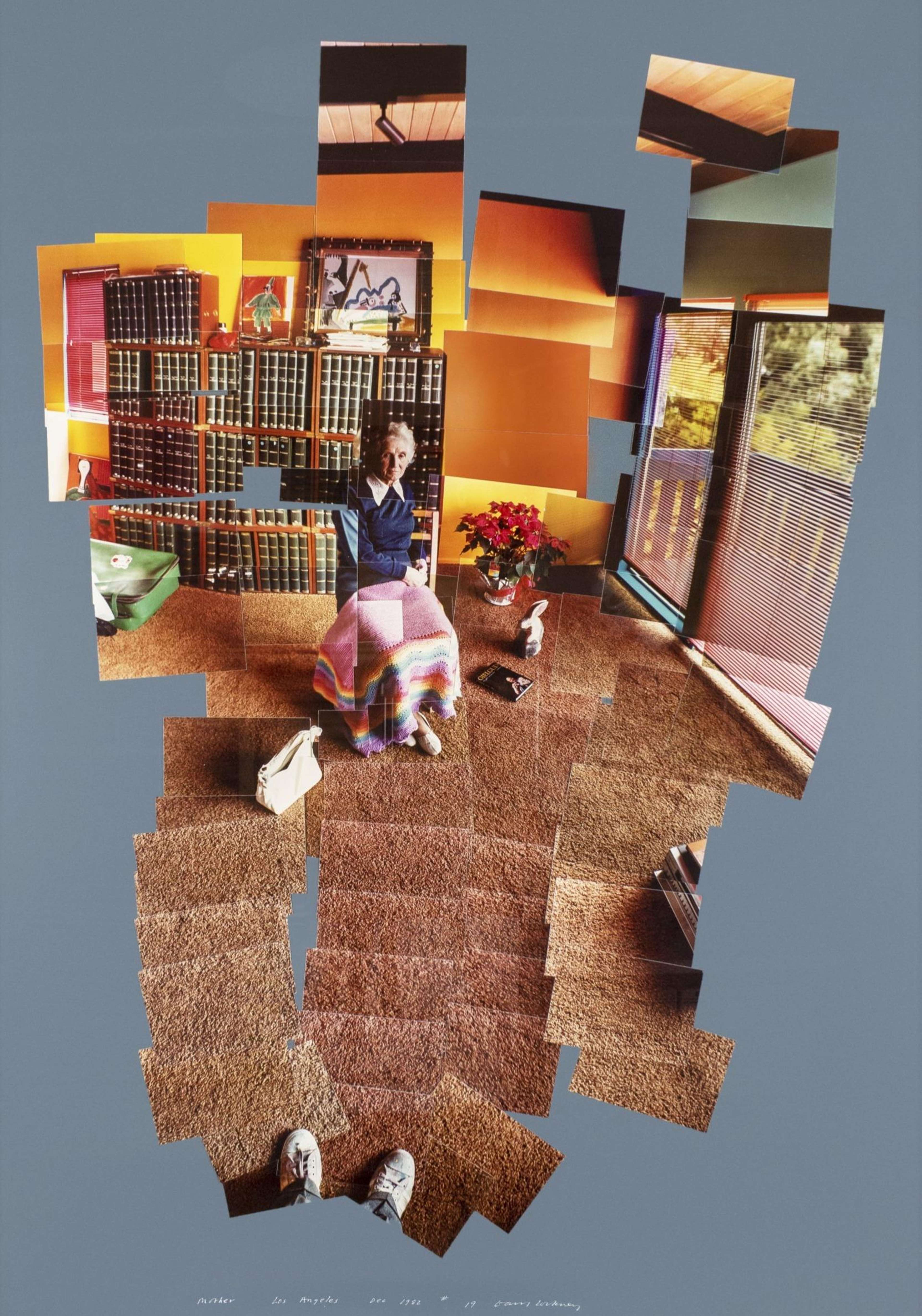 My Mother, Los Angeles, Dec - Signed Print by David Hockney 1982 - MyArtBroker
