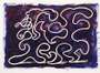 David Hockney: White Lines Dancing In Printing Ink - Signed Print