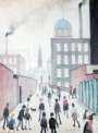 L S Lowry: Mrs Swindell's Picture - Signed Print
