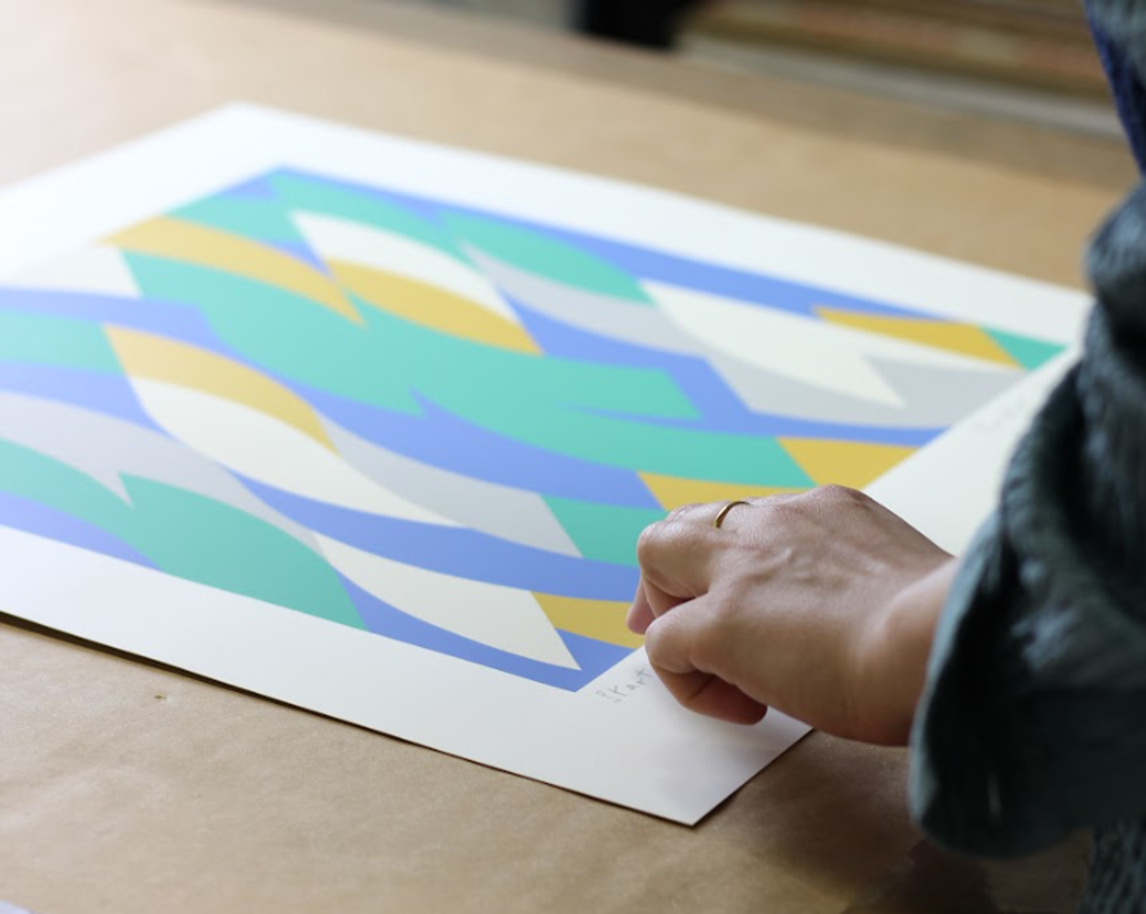 Comment authentifier les estampes de Bridget Riley