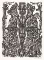 Alfonso Ossorio: Untitled (Reflection Symmetry I) - Signed Print