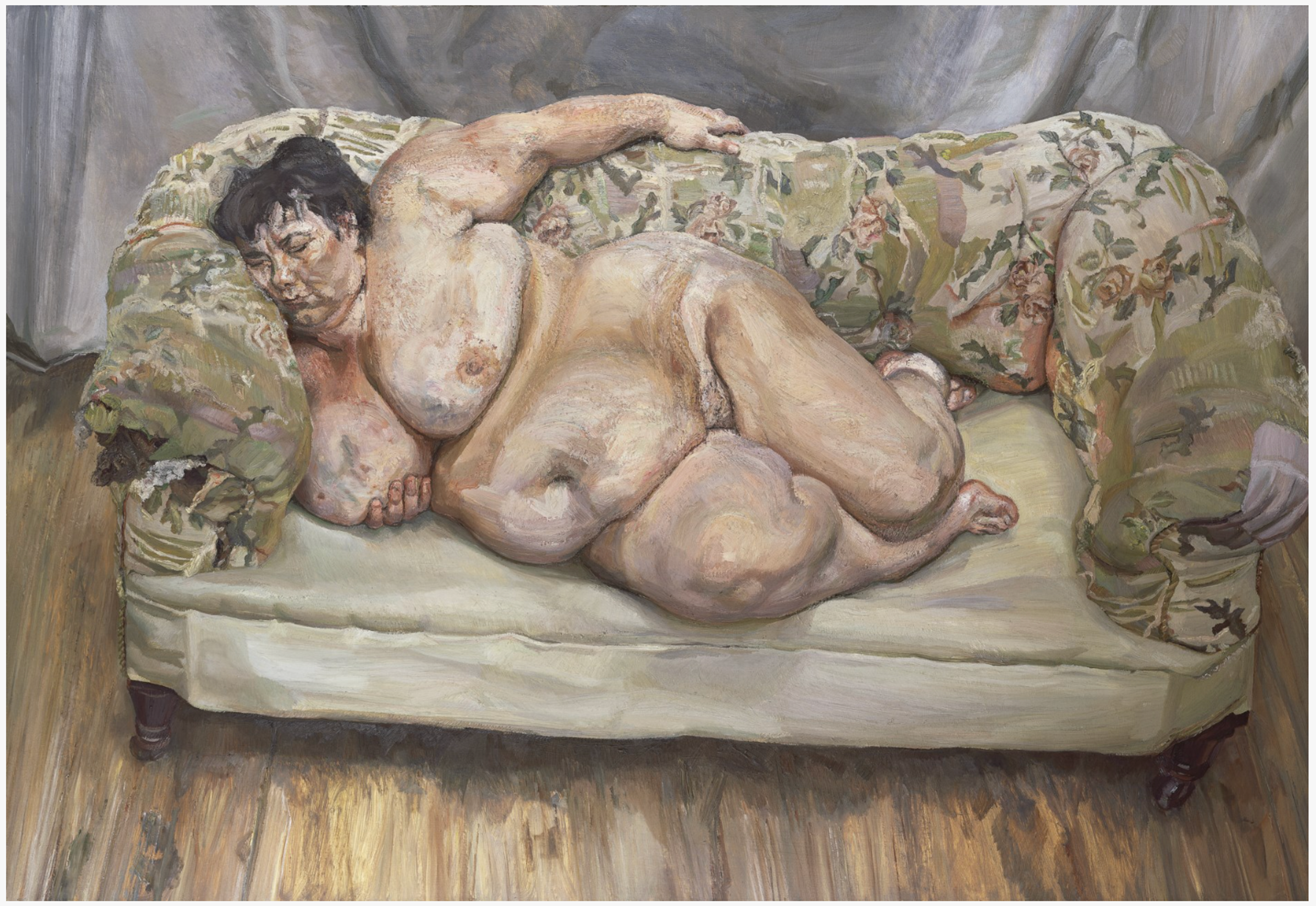 Benefits Supervisor Sleeping by Lucian Freud - Sotheby's 