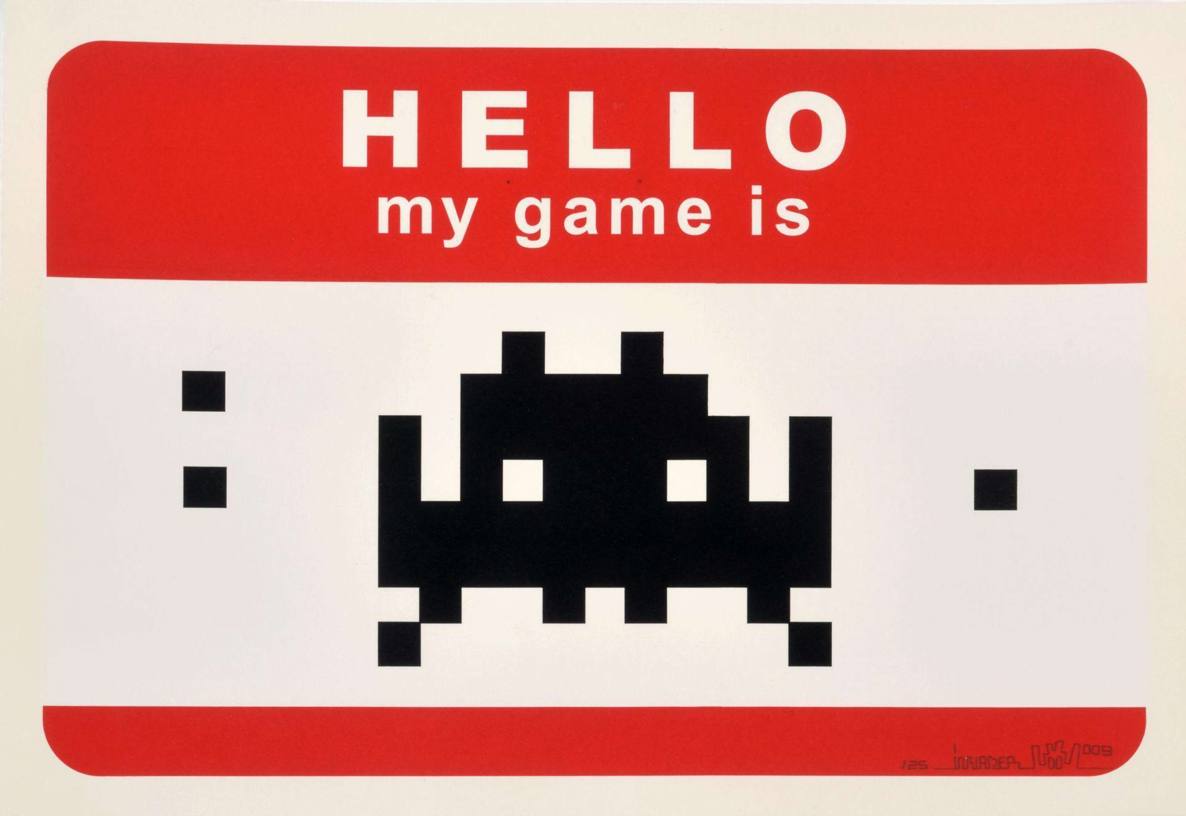 10 choses à savoir sur "Hello My Game Is" d'Invader