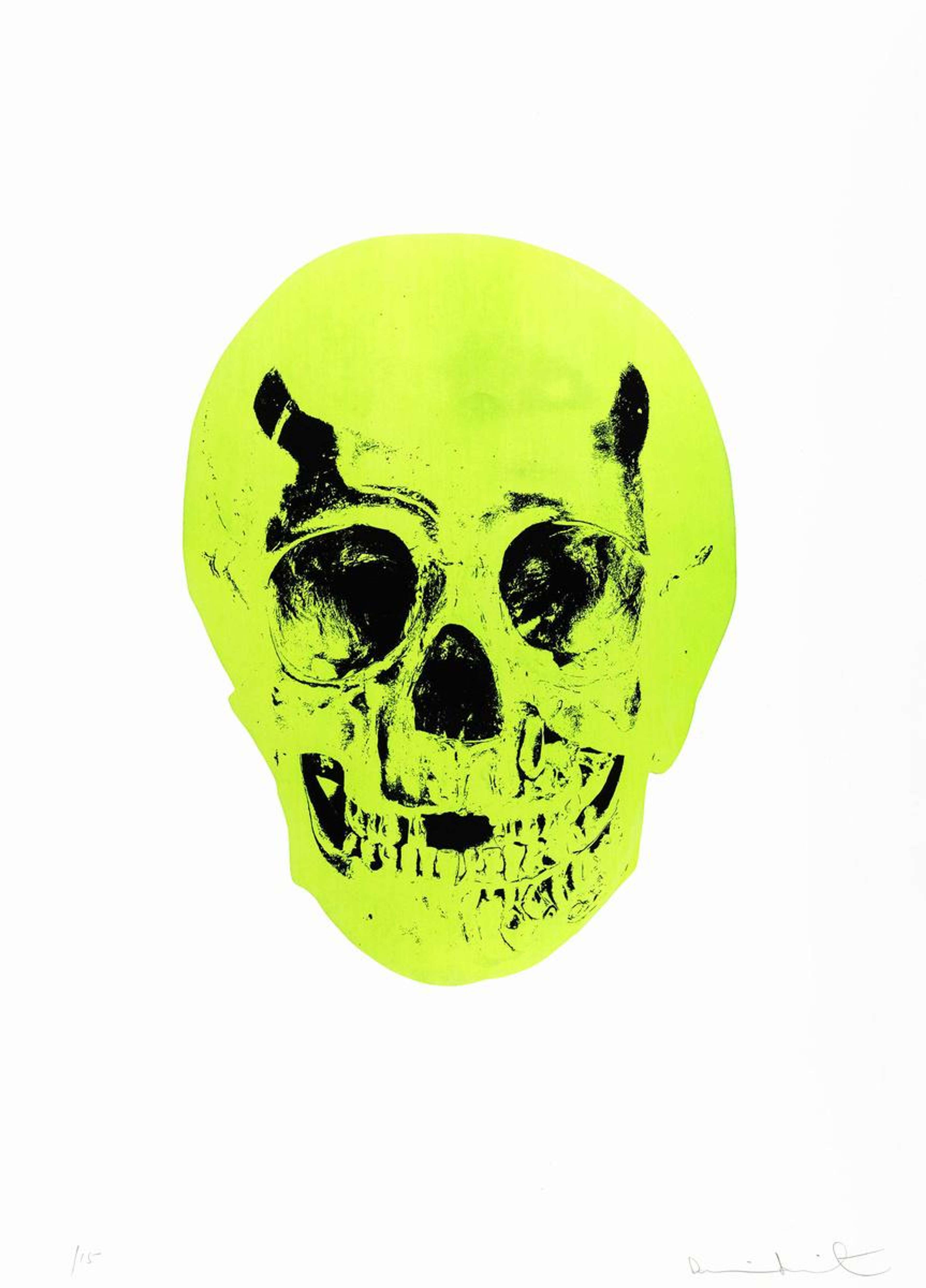 The Dead (lime green, racing green) - Signed Print by Damien Hirst 2014 - MyArtBroker
