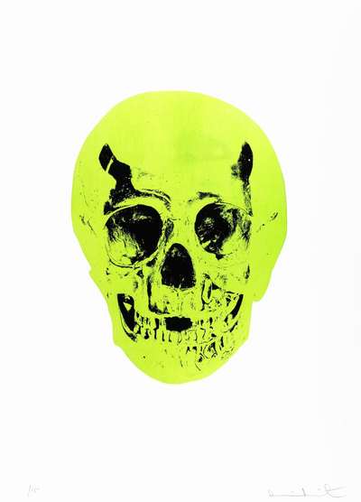 The Dead (lime green, racing green) - Signed Print by Damien Hirst 2014 - MyArtBroker