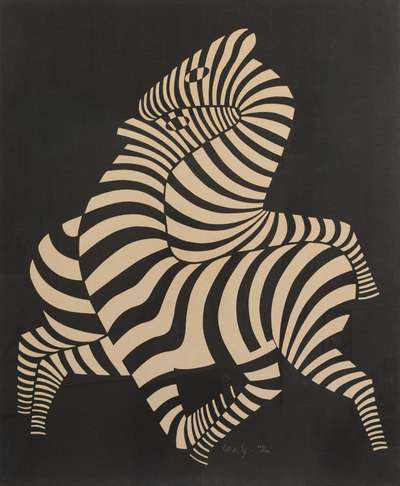 Tsikos C - Signed Print by Victor Vasarely 1989 - MyArtBroker