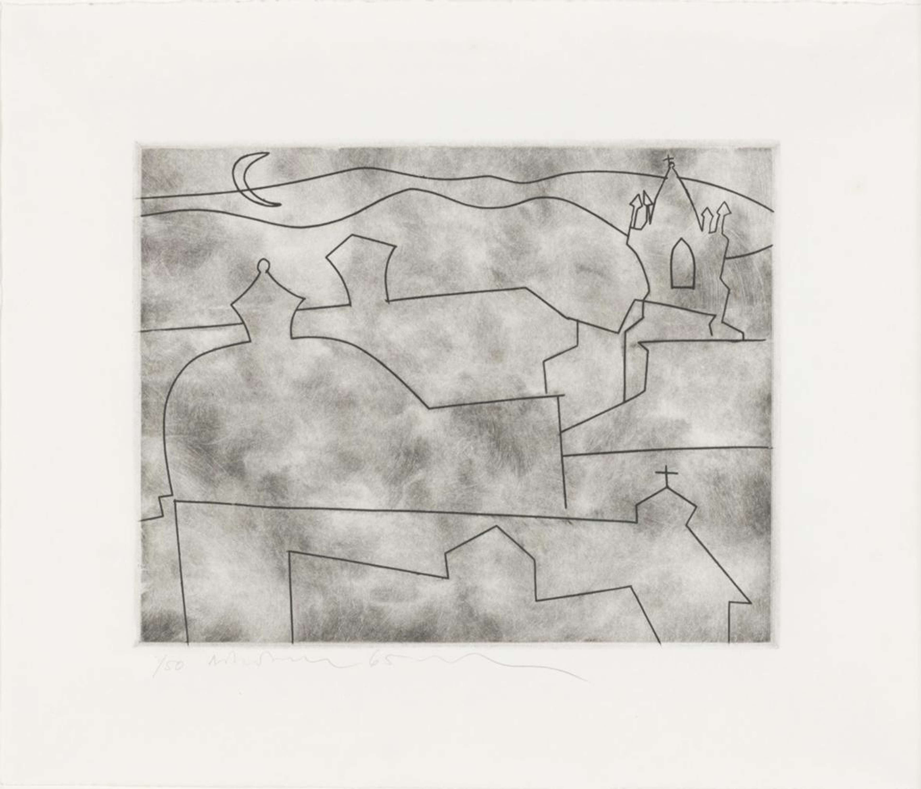 Lucca - Signed Print by Ben Nicholson 1965 - MyArtBroker