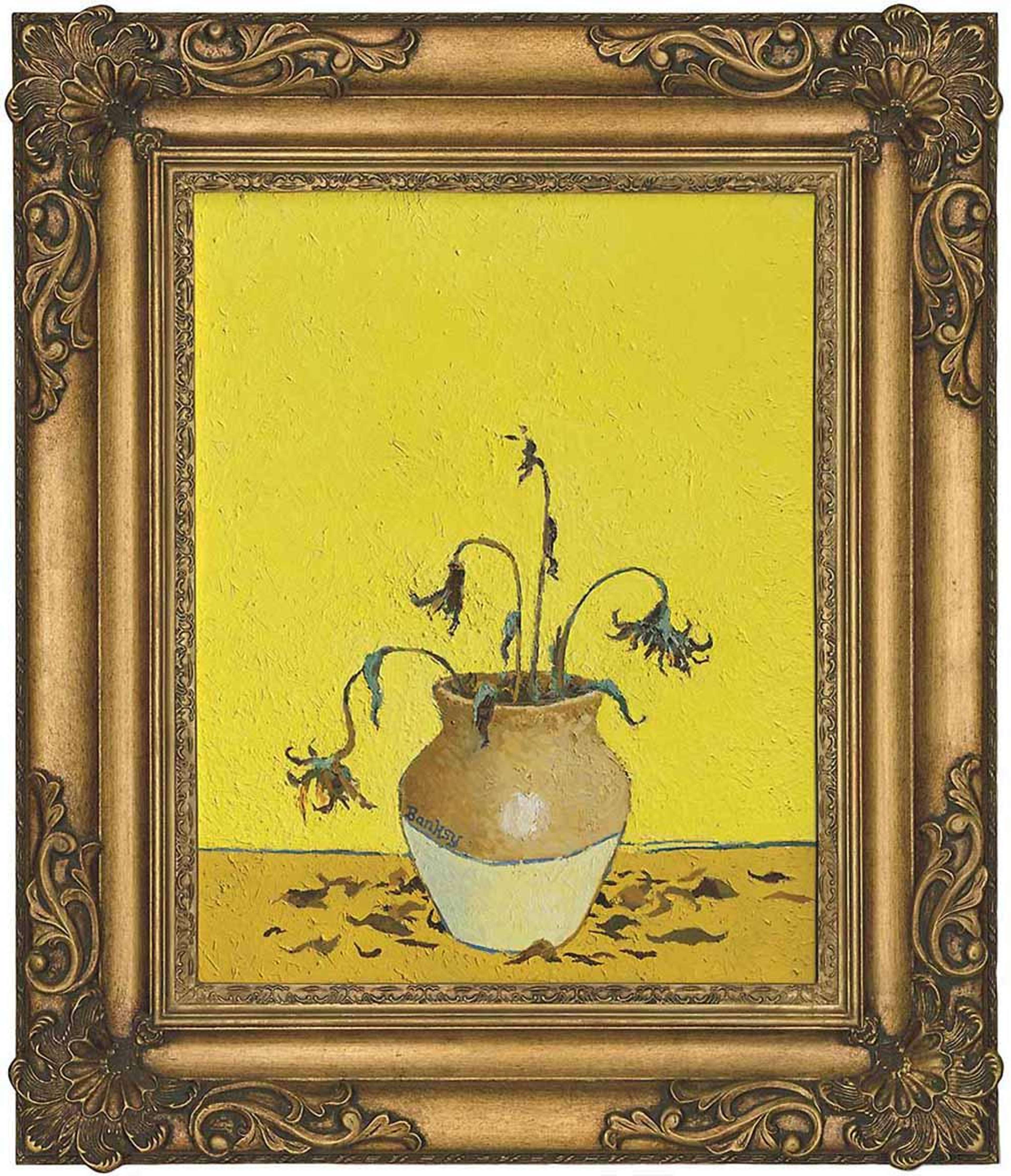 Tournesols de station-service par Banksy - MyArtBroker