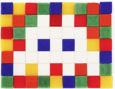 Invasion Kit 4, Rubik Space - Ceramic by Invader 2004 - MyArtBroker