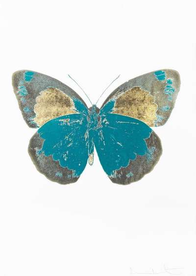 The Souls II (cool gold, oriental gold, turquoise) - Signed Print by Damien Hirst 2010 - MyArtBroker