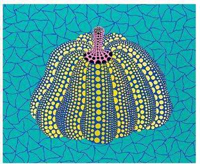 Pumpkin (OG) , Kusama 156 - Signed Print by Yayoi Kusama 1992 - MyArtBroker