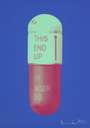 Damien Hirst: The Cure (iris blue, chalk green, charm pink) - Signed Print