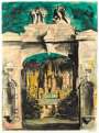 John Piper: Harlaxton Through The Gate - Signed Print