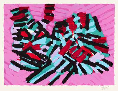 About A Cat - Signed Print by Karel Appel 1978 - MyArtBroker