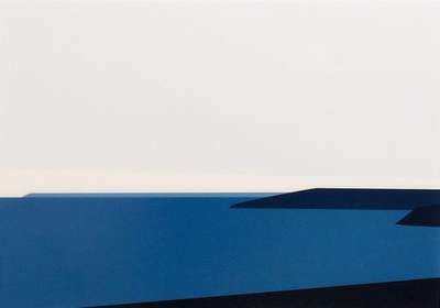 Cornish Coast 2: Gribbin Peninsular - Signed Print by Julian Opie 2017 - MyArtBroker