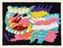 Karel Appel: Pink Cat - Signed Print