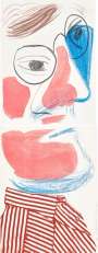 David Hockney: Self Portrait - Signed Print
