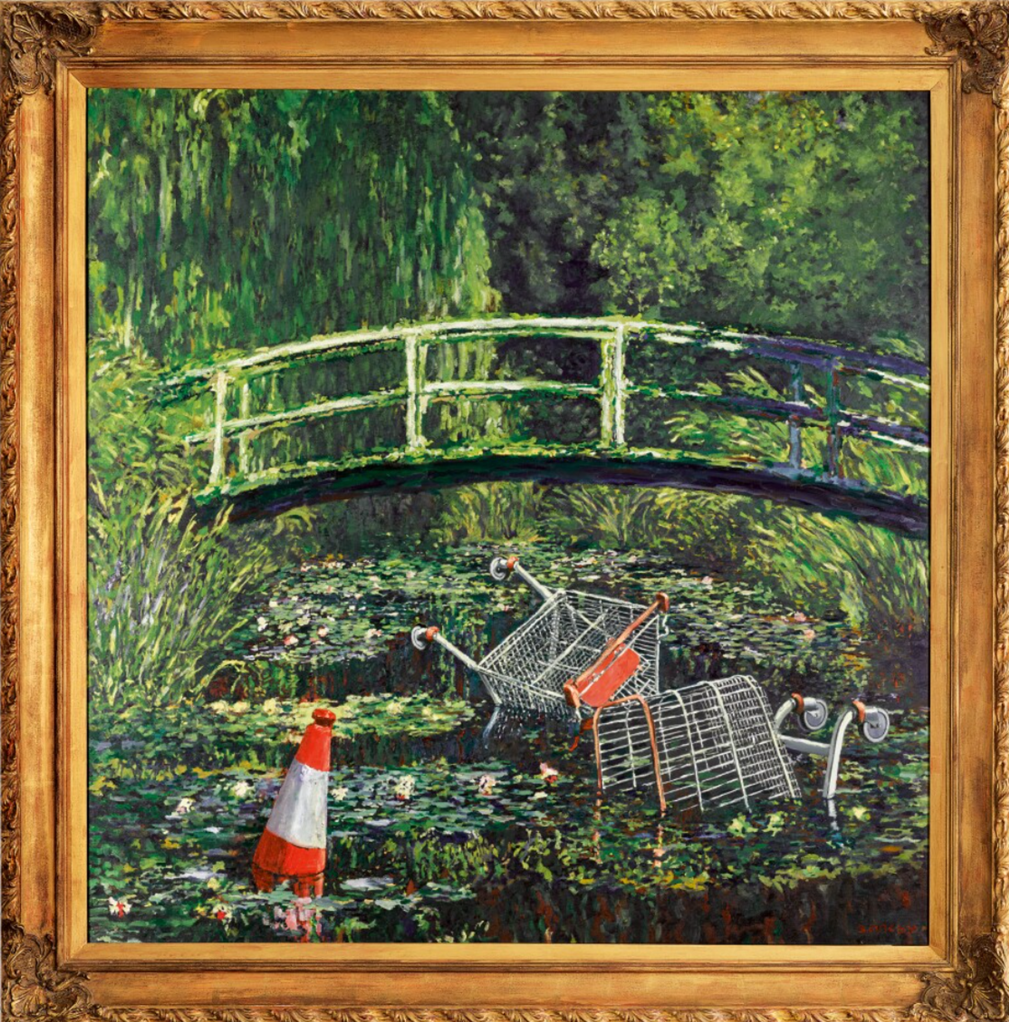 Show Me The Monet de Banksy - MyArtBroker