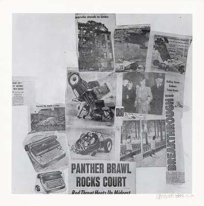 Features XXIV - Signed Print by Robert Rauschenberg 1970 - MyArtBroker