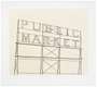 Ed Ruscha: Public Market - Signed Print