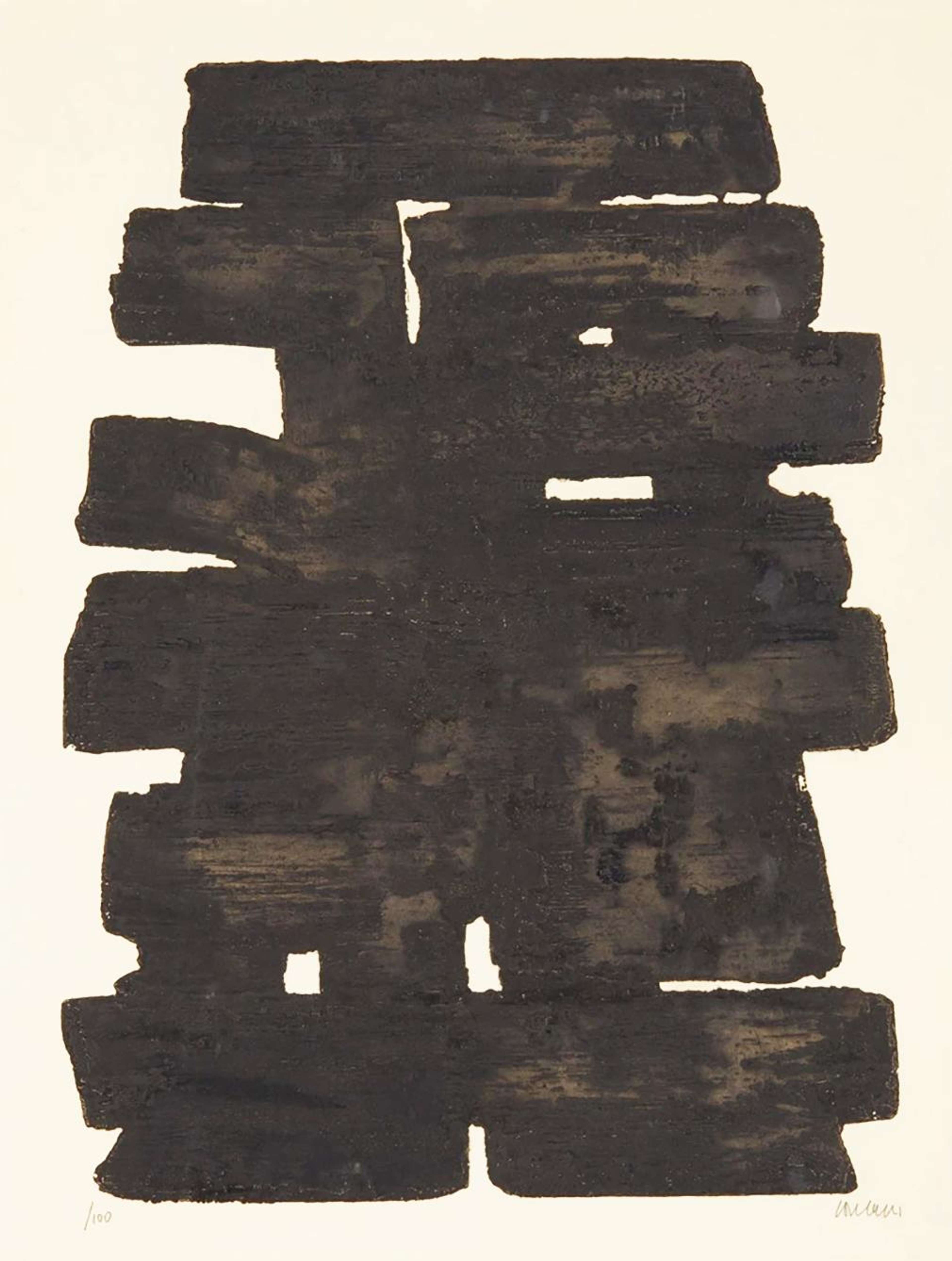 Eau-Forte XIII - Signed Print by Pierre Soulages 1957 - MyArtBroker