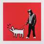 Banksy: Choose Your Weapon (red) - Signed Print