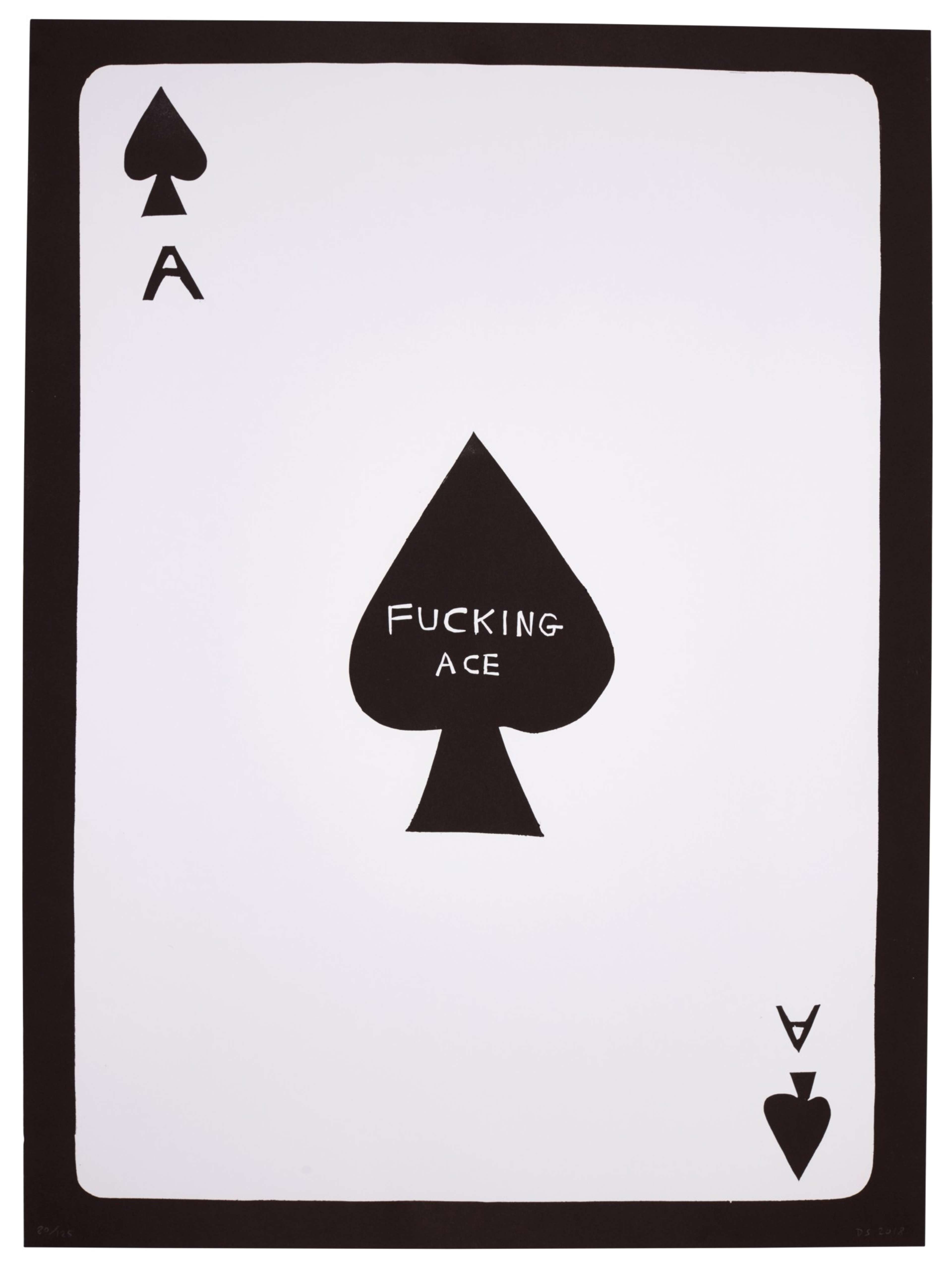 Fucking Ace II - Signed Print by David Shrigley 2018 - MyArtBroker