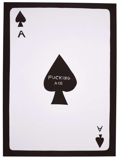 Fucking Ace II - Signed Print by David Shrigley 2018 - MyArtBroker