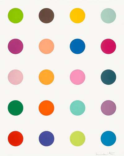 Guaiazulene - Signed Print by Damien Hirst 2010 - MyArtBroker