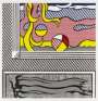 Roy Lichtenstein: Two Paintings: Beach Ball - Signed Print