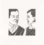 Alex Katz: Julian & Jessica - Signed Print