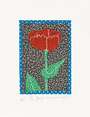 Yayoi Kusama: Flower, Kusama 10 - Signed Print