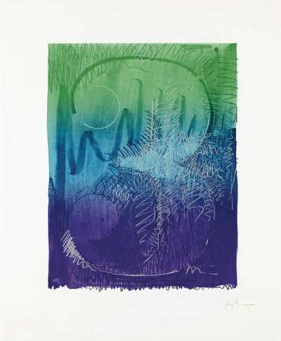 Figure 3 (Color Numeral) - Signed Print by Jasper Johns 1969 - MyArtBroker