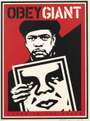 Shepard Fairey: Protest Nubian - Signed Print