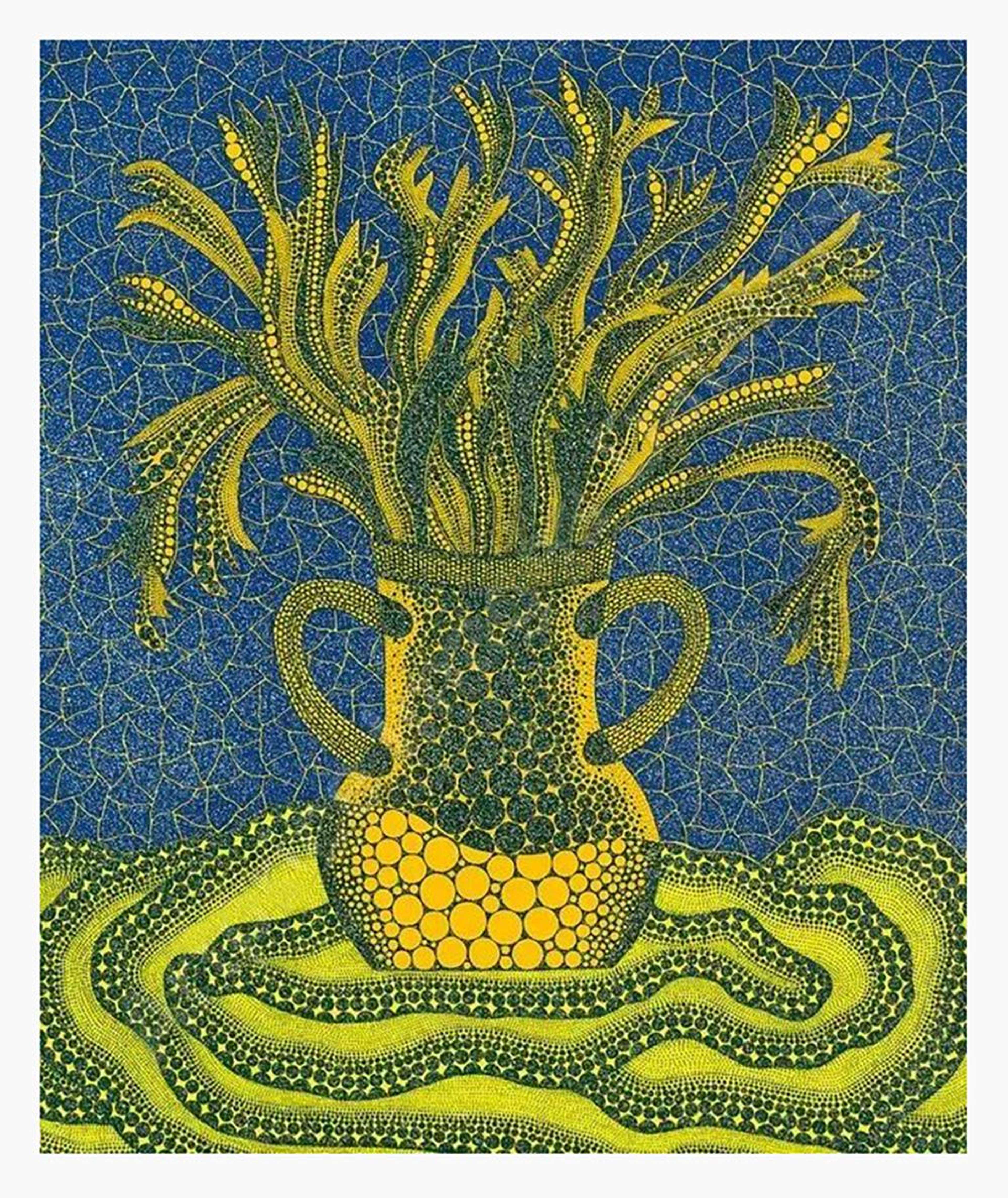 Flowers A, Kusama 349 - Signed Print by Yayoi Kusama 2005 - MyArtBroker
