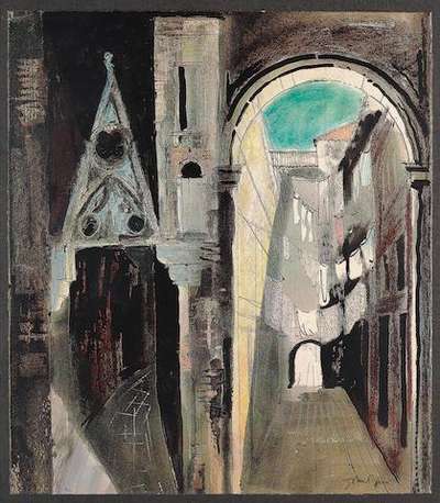 Death In Venice III - Signed Print by John Piper 1973 - MyArtBroker