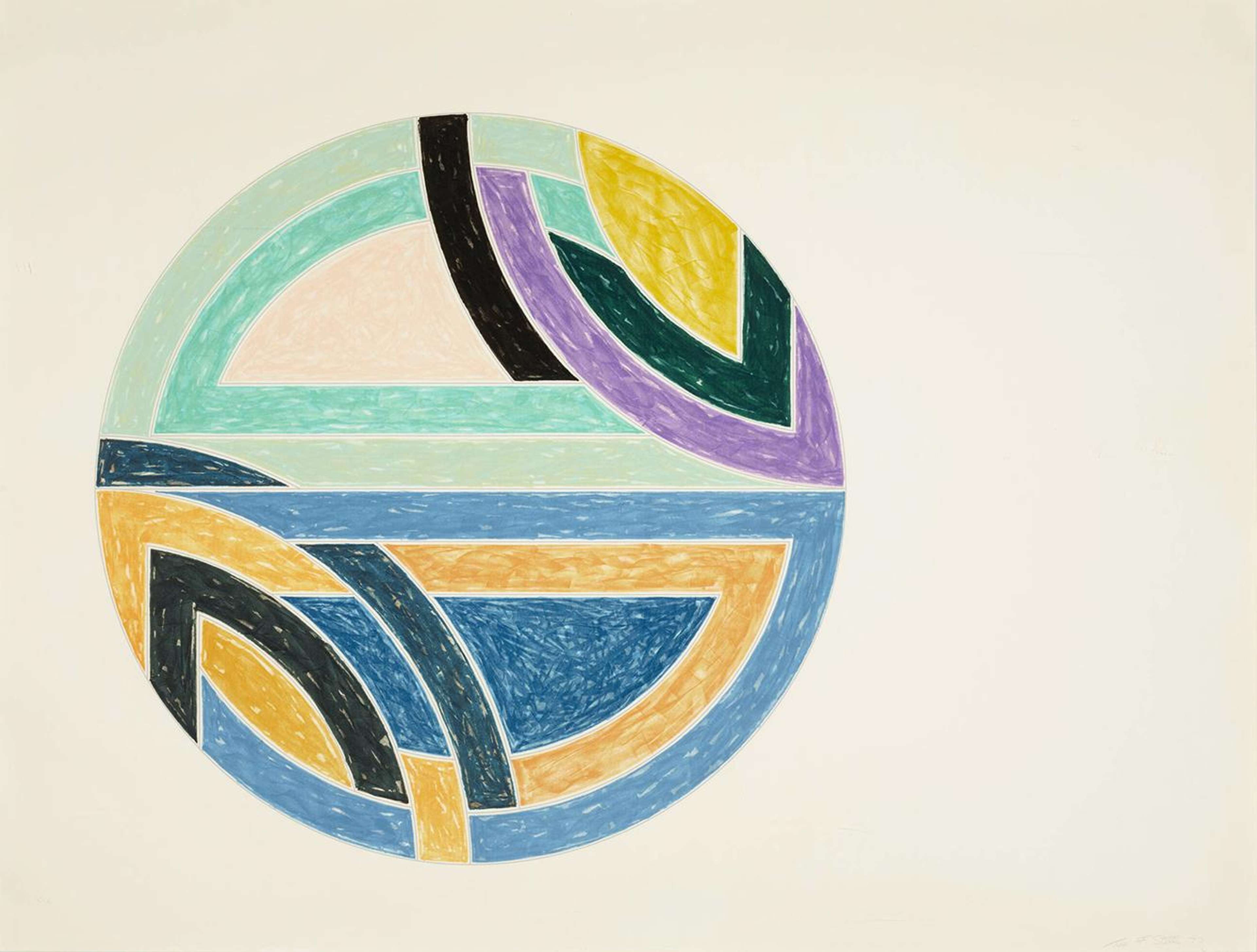Sinjerli Variation II de Frank Stella - MyArtBroker