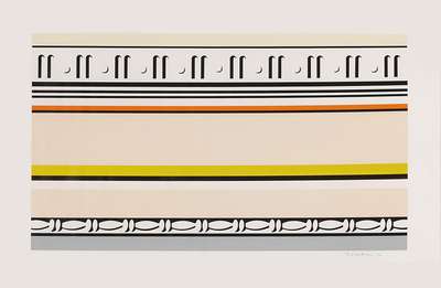 Entablature VIII - Signed Print by Roy Lichtenstein 1976 - MyArtBroker