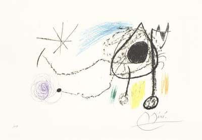 Sobreteixims I Escultures - Signed Print by Joan Miro 1972 - MyArtBroker