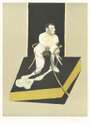 Francis Bacon: Triptych 1986 - 1987 John Edwards (centre panel) - Signed Print