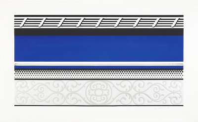 Entablature VII - Signed Print by Roy Lichtenstein 1976 - MyArtBroker