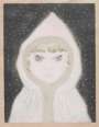 Tsuguharu Foujita: Petite Fille Au Capuchon Sous La Neige - Signed Print